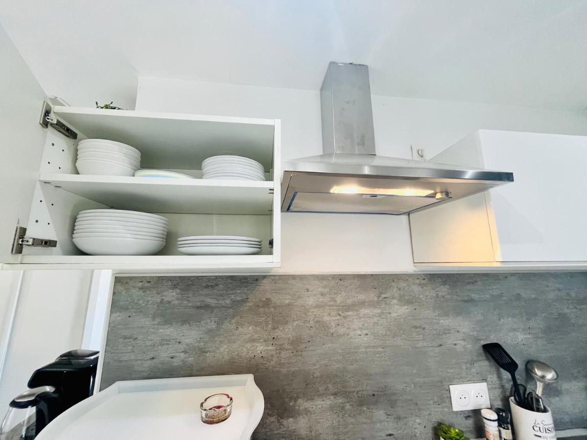 Superbe Duplex Design Neuf 2 Chambres, Climatise Tout Confort, Facile D,Acces Stationnement Gratuit مارسيليا المظهر الخارجي الصورة